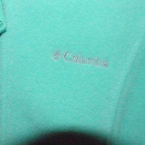 Columbia Green Fleece Jacket, M